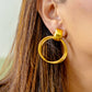 The Halo Hoop Earring