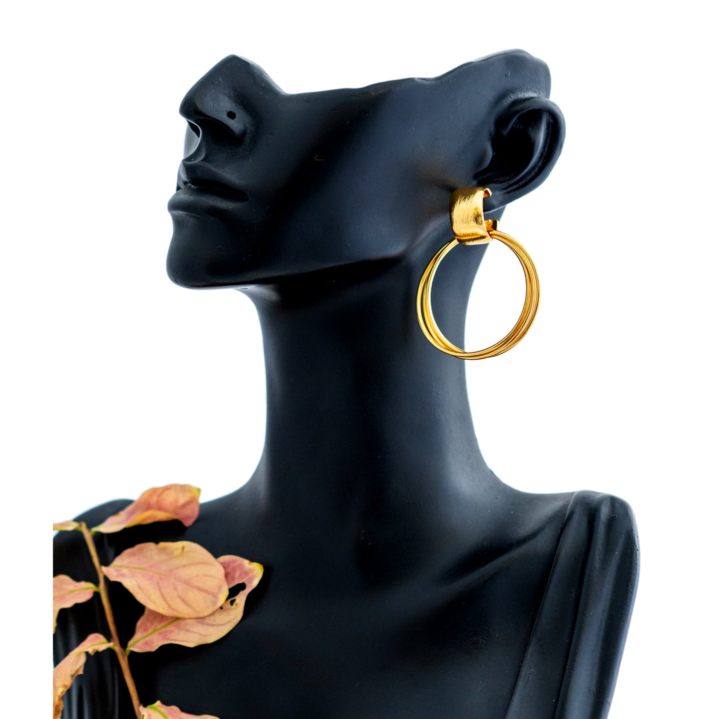 The Halo Hoop Earring