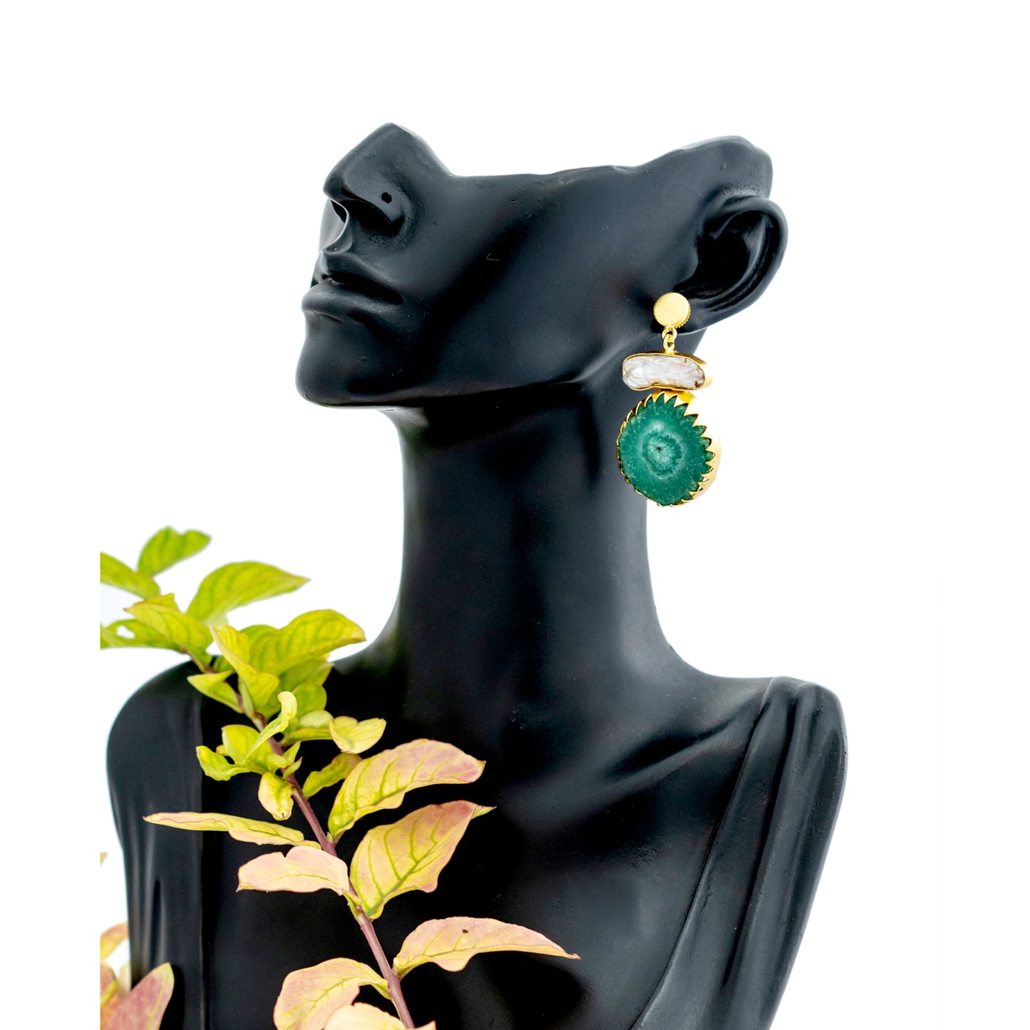 The Sunfern Drop Earring