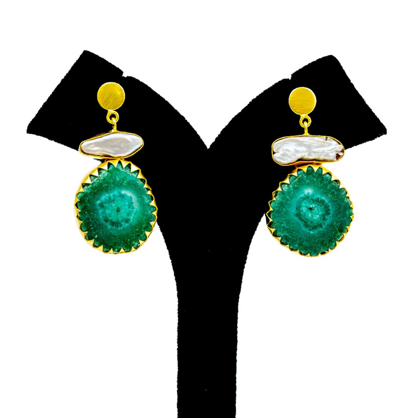 The Sunfern Drop Earring