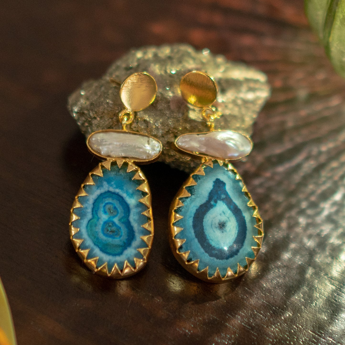 The Celestial Tide Earrings