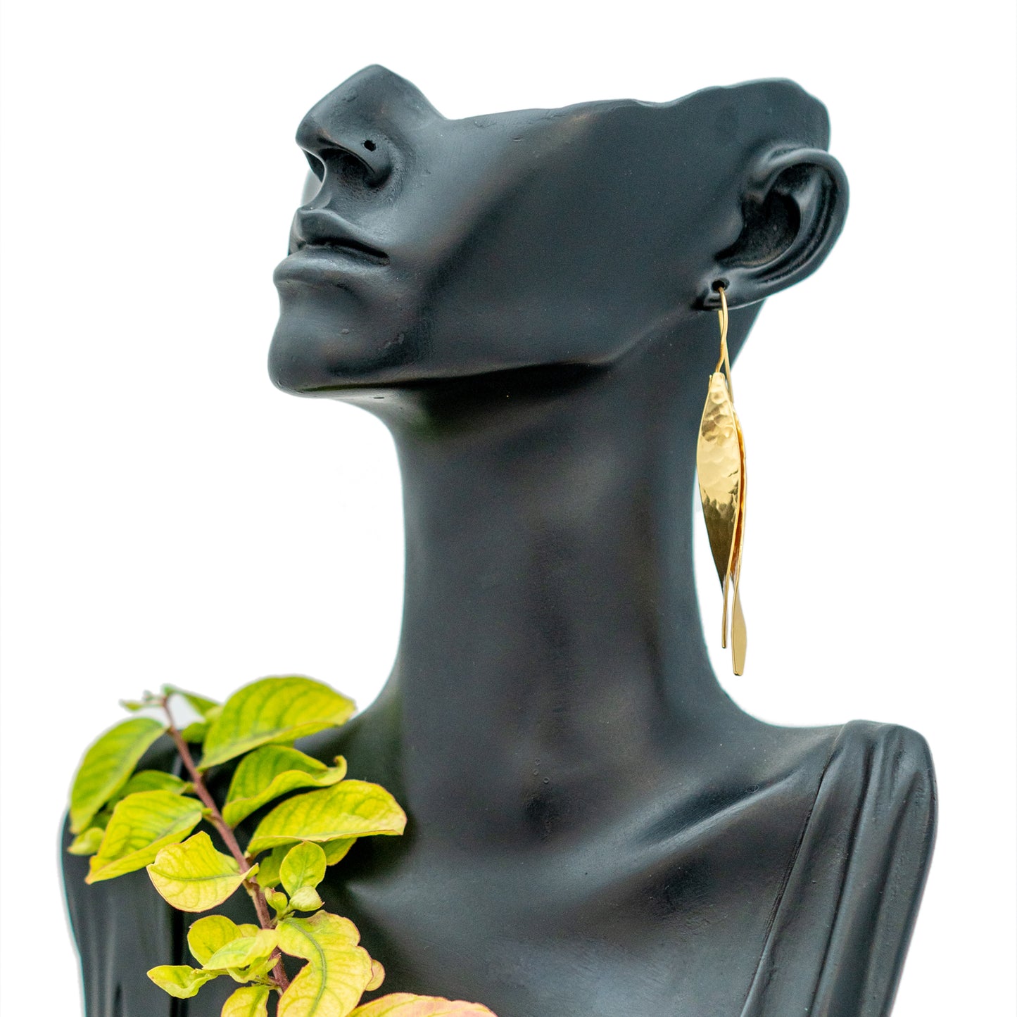 The Golden Flame Earring