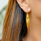 The Golden Flame Earring