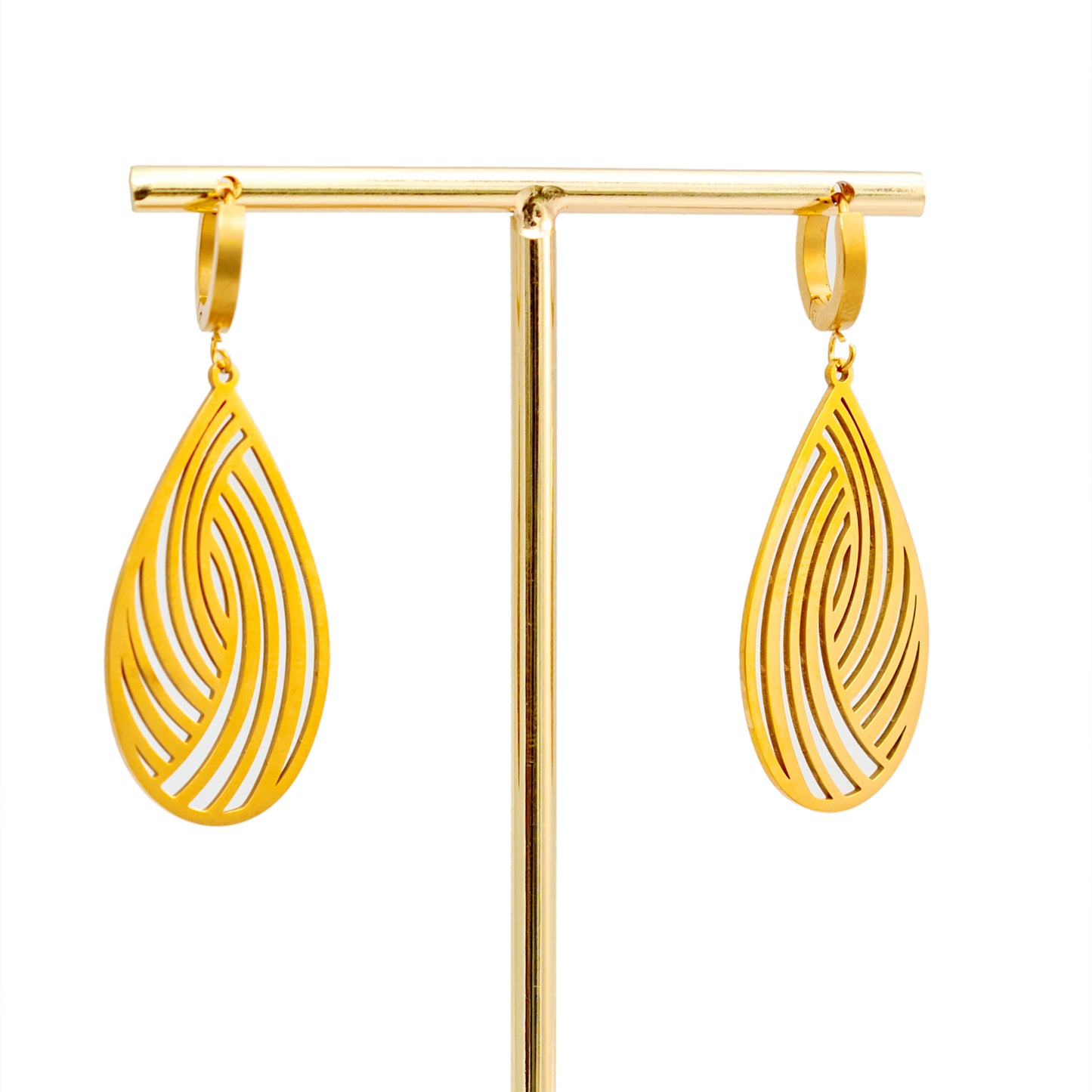 The Lyria Swirl Earrings