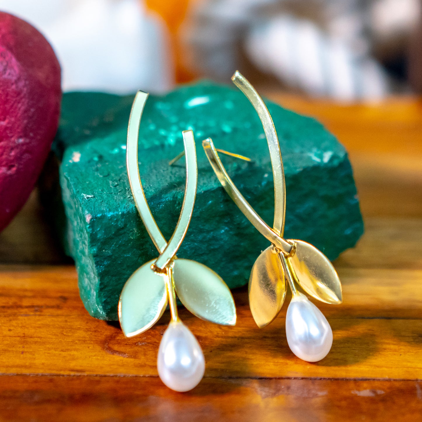 The Golden Dewdrop Earring