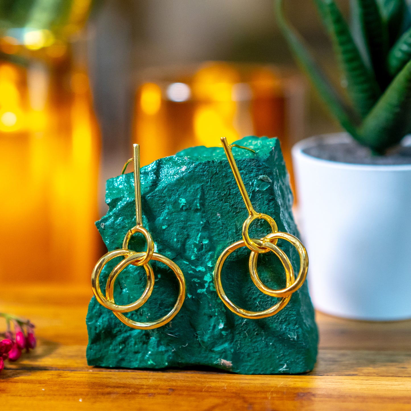 The Solstice Loop Earrings