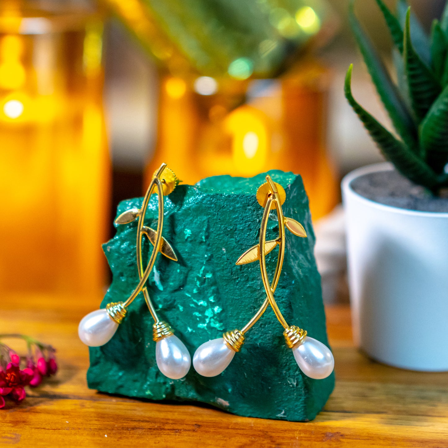 The Twin Dewdrop Earring