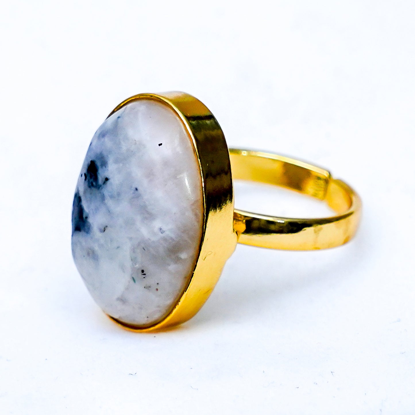 The Moonstone Veil Rings