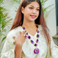 The Amethyst Mirage Statement Necklace