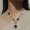 The Amara Amethyst Necklace