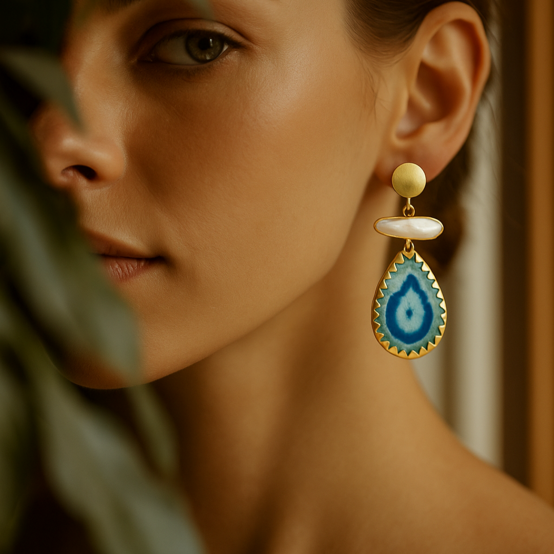 The Celestial Tide Earrings