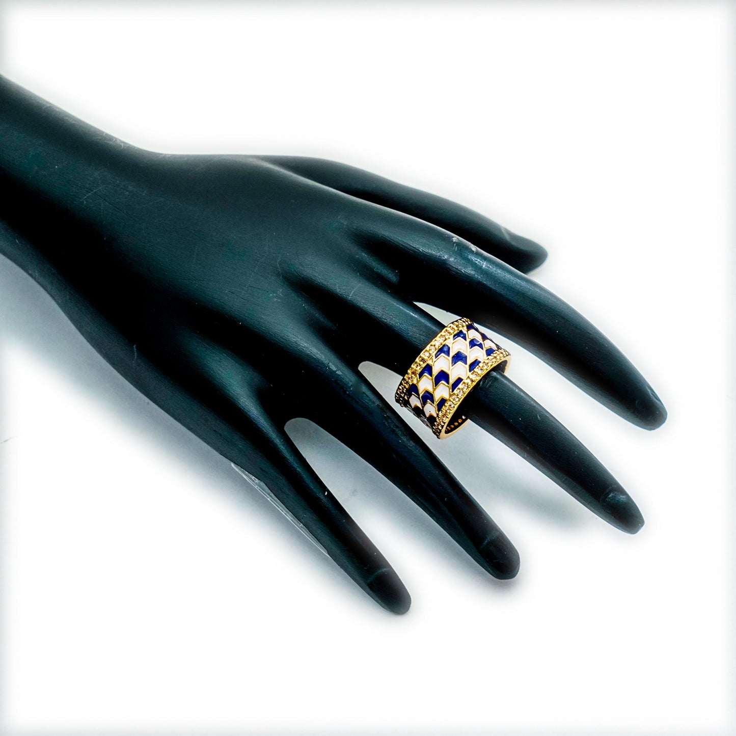 The Azure Crest Ring