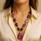 The Amethyst Mirage Statement Necklace
